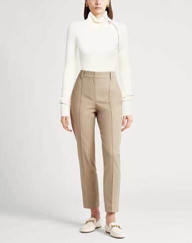 Woman Turtleneck Ivory Size M Virgin Wool