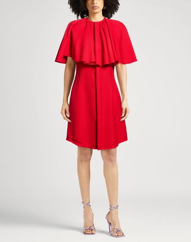 Woman Mini dress Red Size 2 Virgin Wool