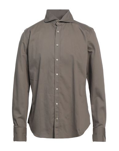 Man Shirt Khaki Size 15 Cotton