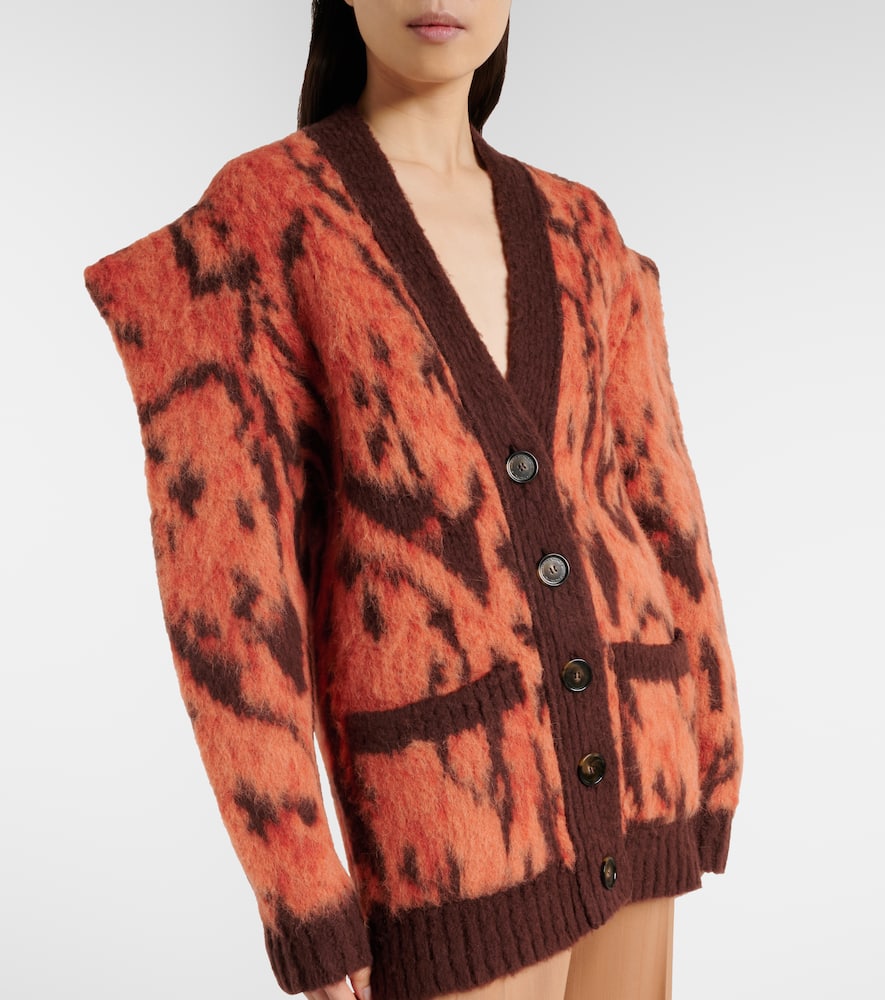 Printed sweater vest