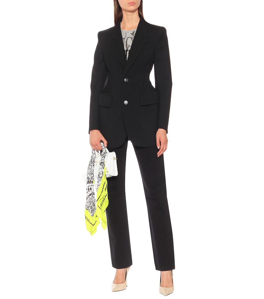 Hourglass virgin wool blazer