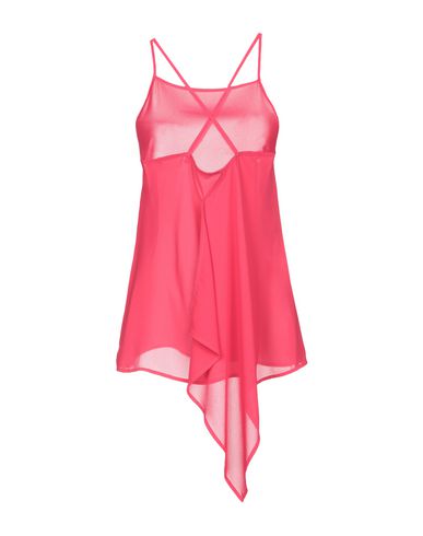 Woman Top Fuchsia Size 10 Polyester