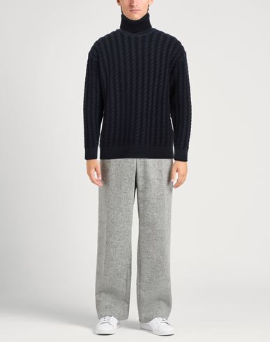 Barena Man Turtleneck Midnight blue Size XL Wool, Nylon