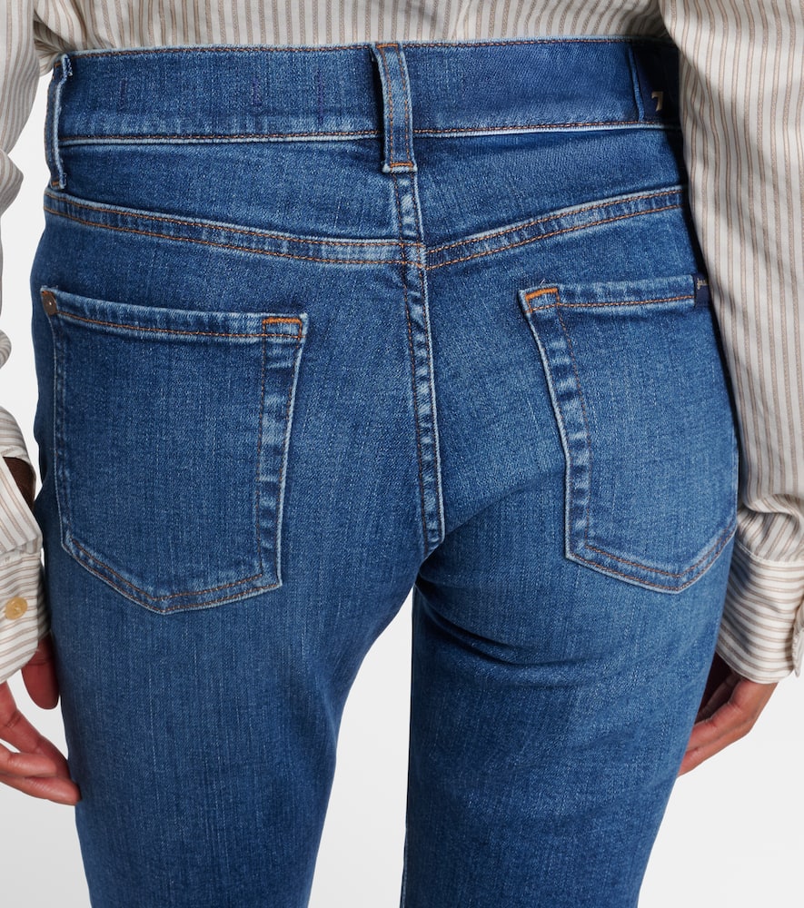 Kimmie Straight mid-rise slim jeans