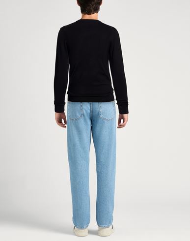 Man Sweater Black Size 3XL Viscose, Nylon