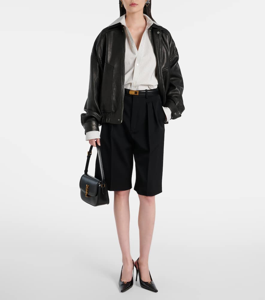 Saint Laurent Solferino Small leather shoulder bag
