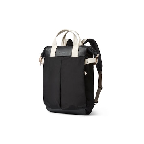 Tokyo Totepack - Premium Edition Leather Laptop Backpack Black Sand