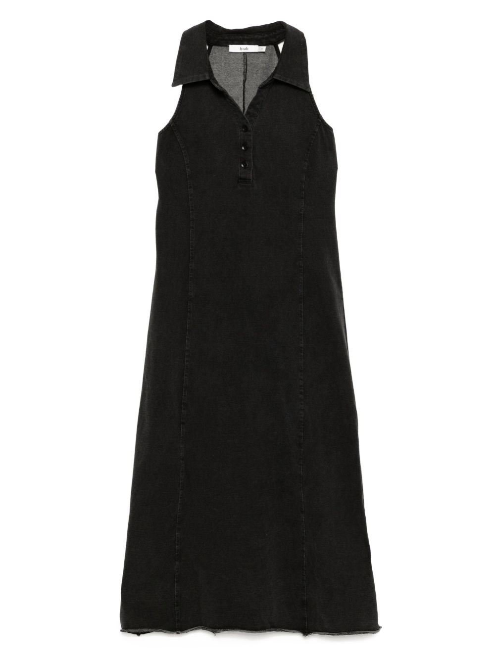 Sleeveless midi dress - Neutrals