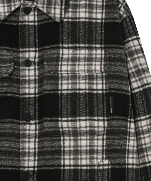 BRUSHED CHECK PATTERN SHIRTS
