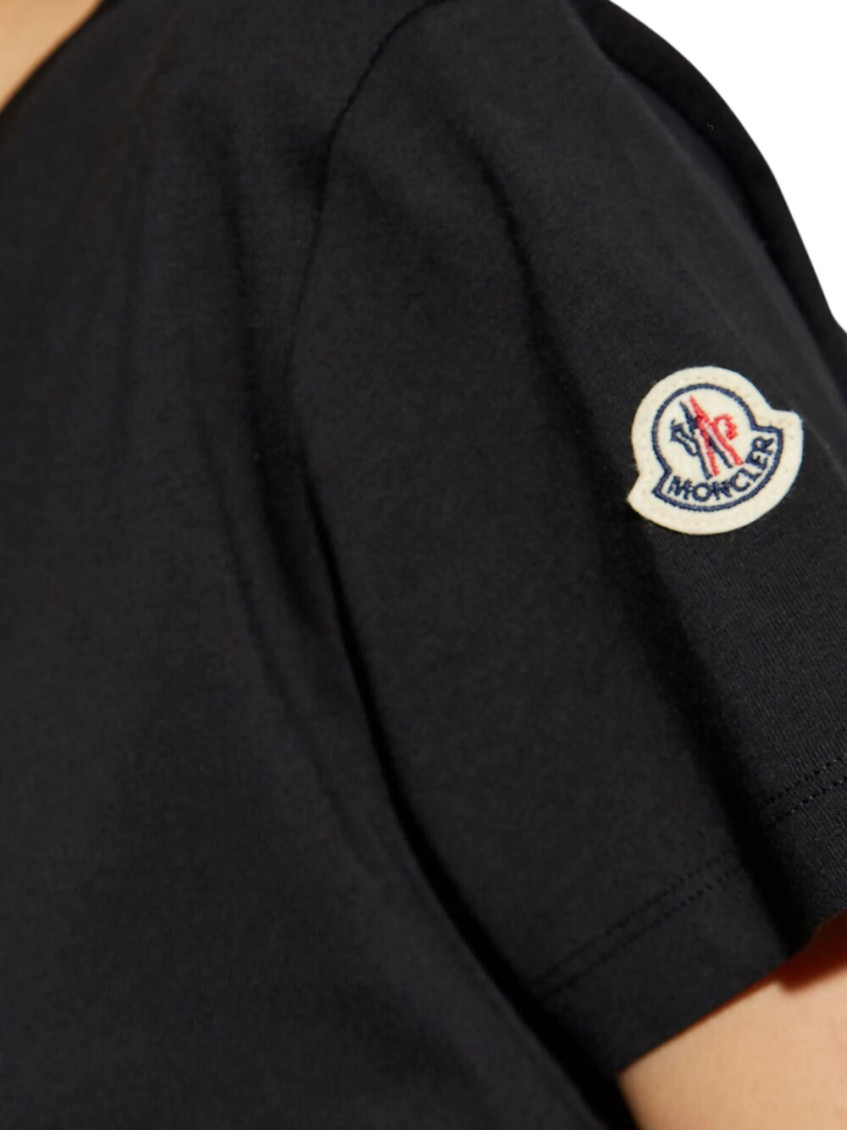 Black Logo Crew Neck T-Shirt