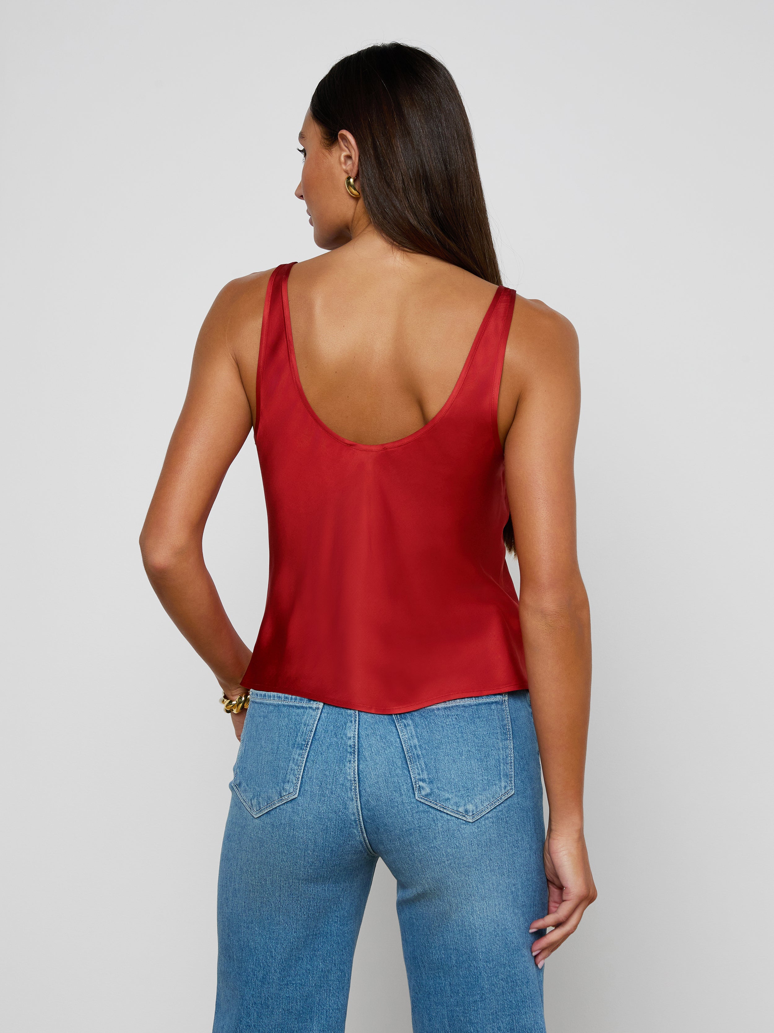 Eddie Tank Top In Poppy