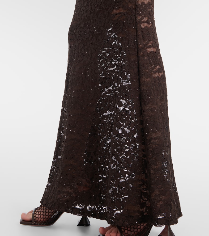 Tyler floral lace maxi dress