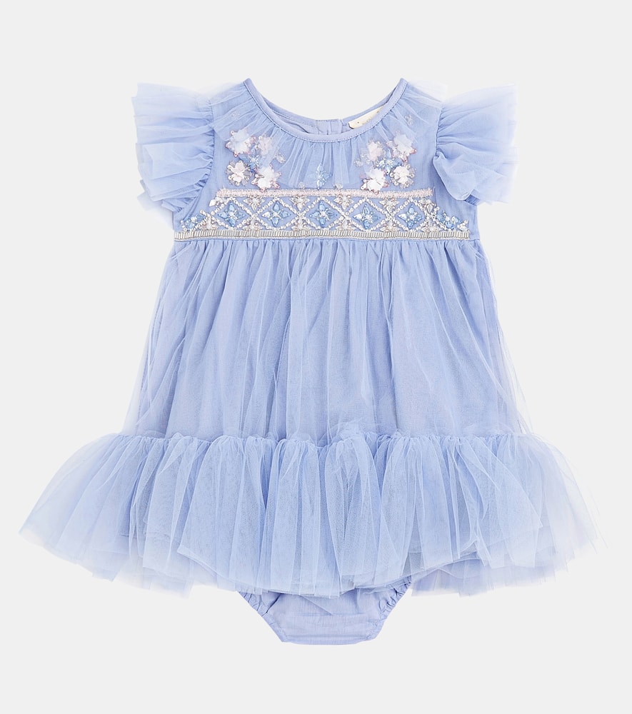Tutu Du Monde Baby Antoinette ruffled dress and bloomers set