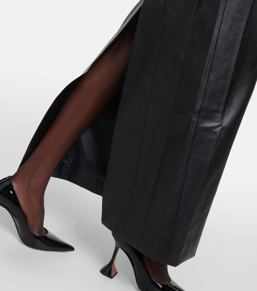 Atyri coated midi skirt