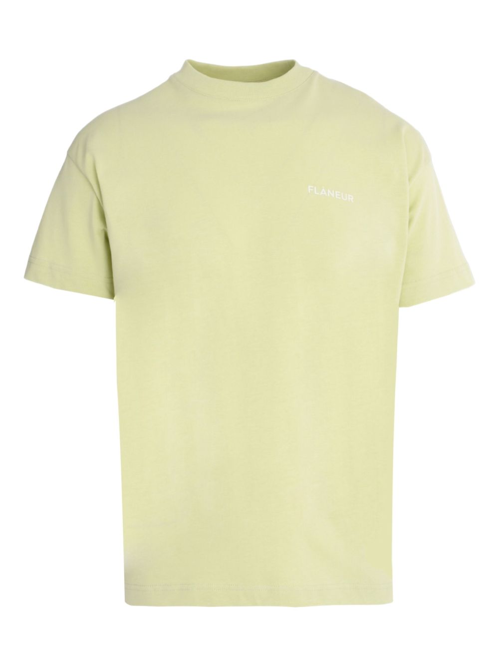 Logo cotton T-shirt - Yellow