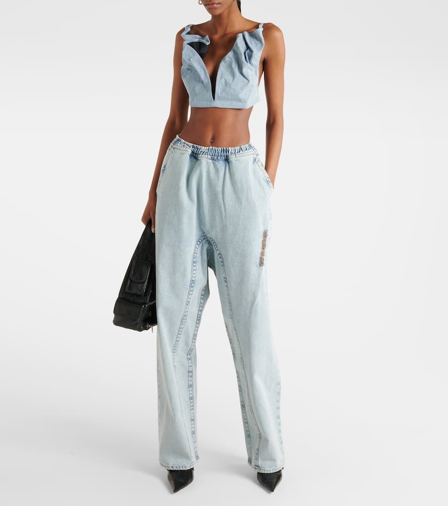 Wide-leg jeans