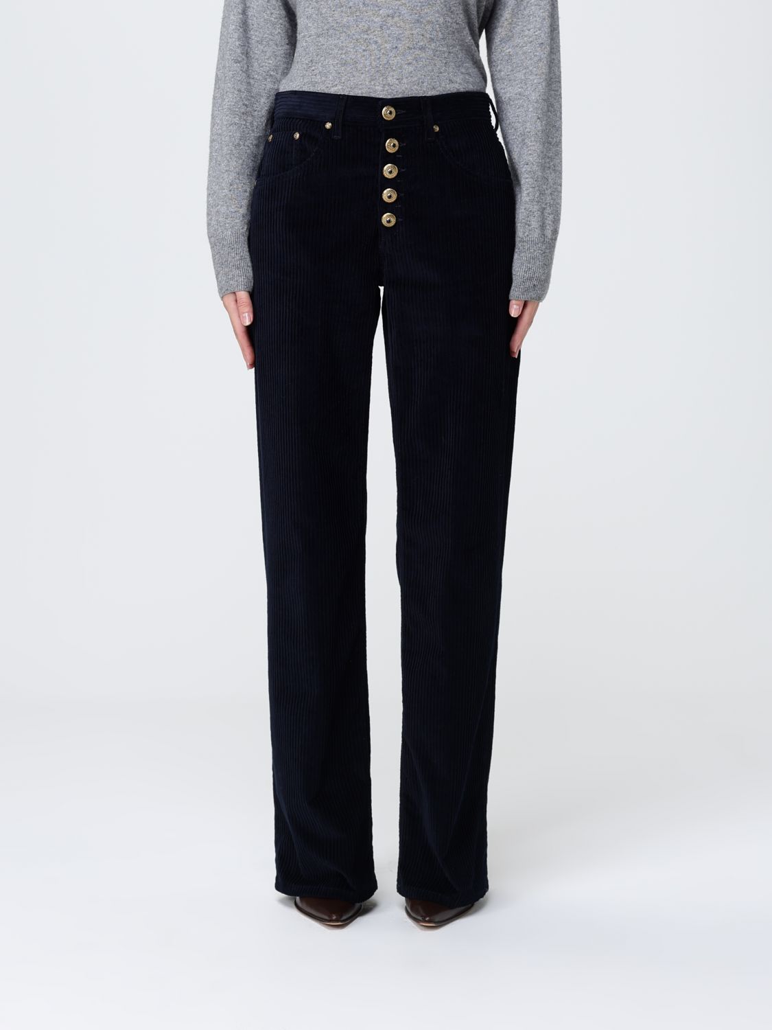 Pants Woman color Blue