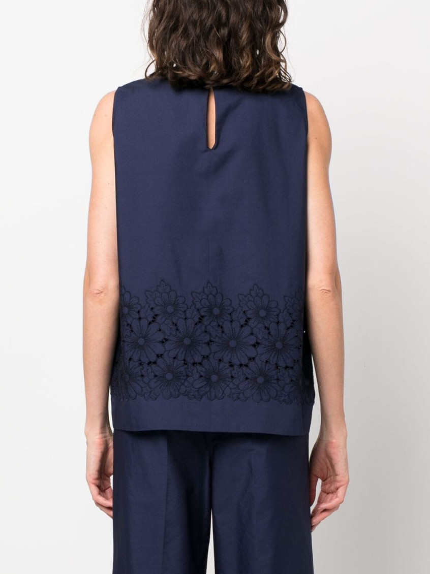 - Cotton Embroidered Top