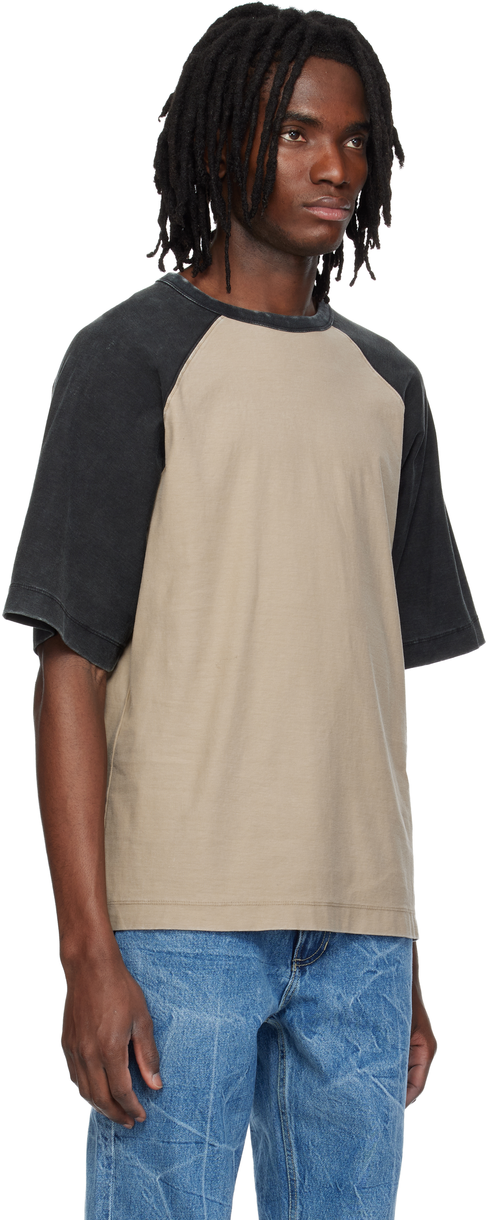 Brown & Black Block T-shirt