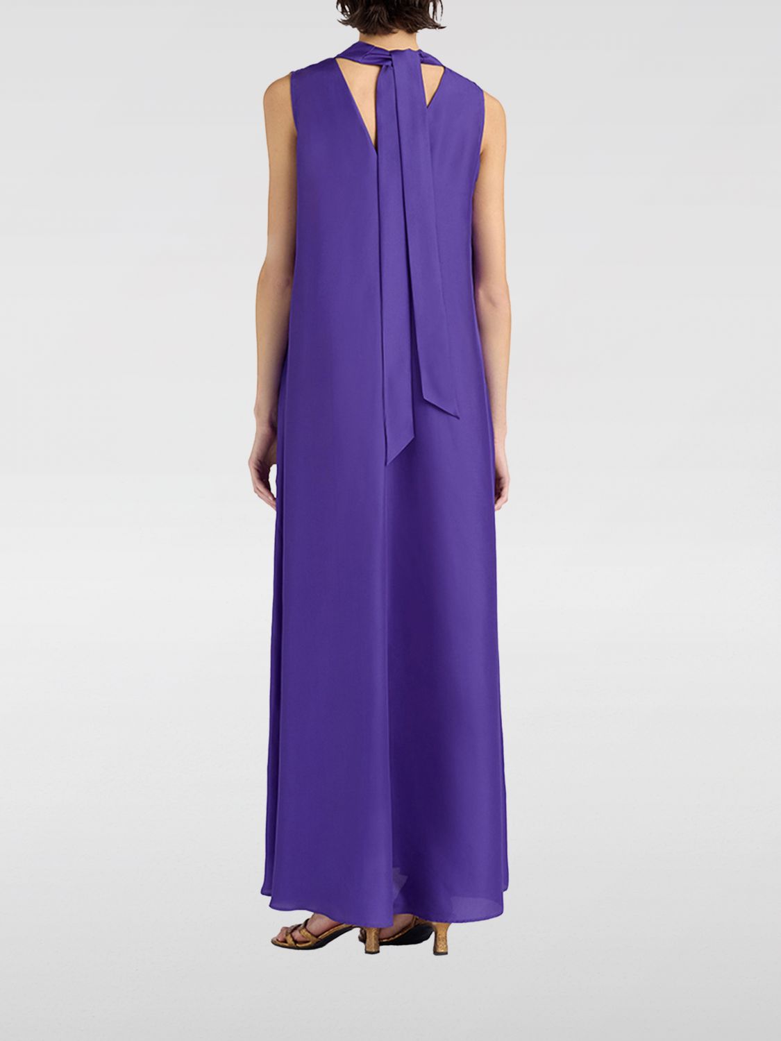 MOMONÌ Dress Woman color Violet