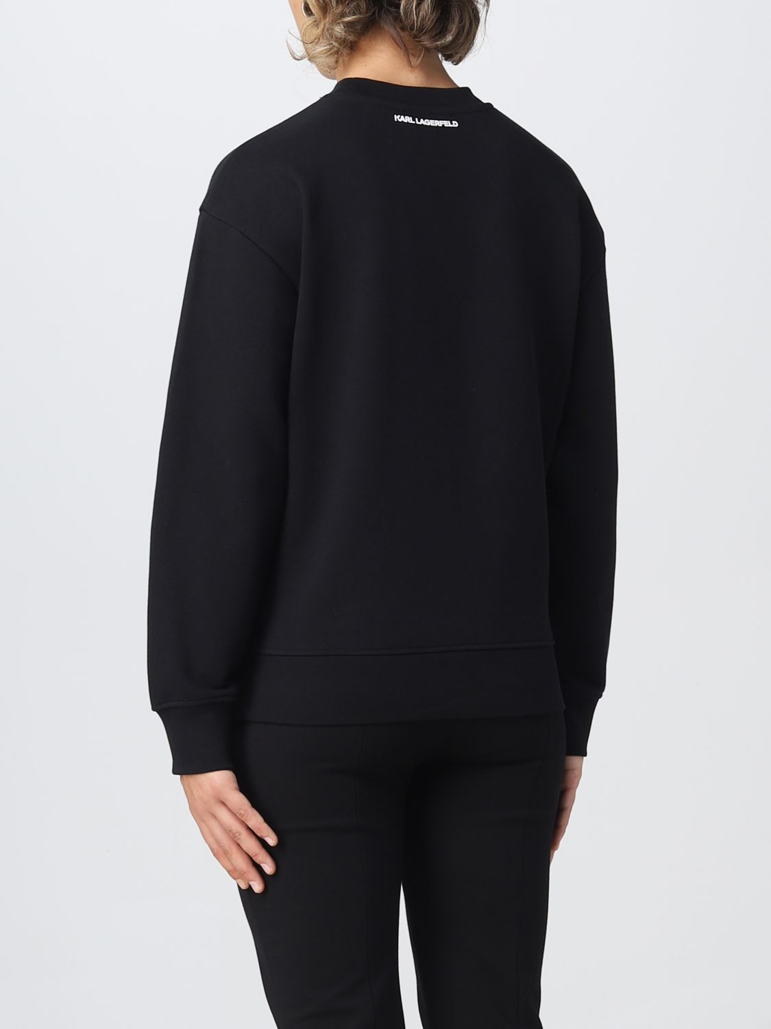 Sweatshirt Woman color Black