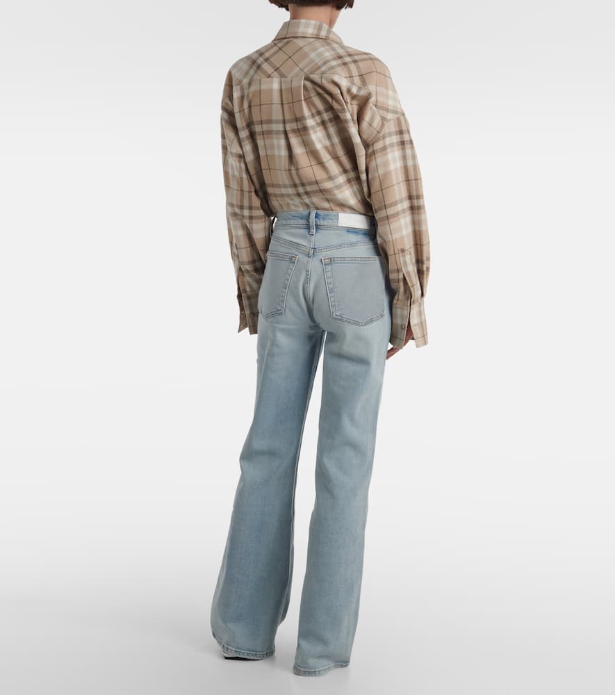 The Riding Jean high-rise flared jeans