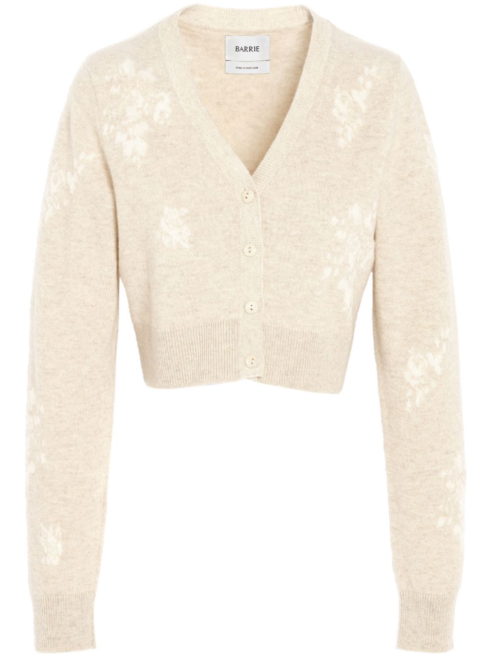 Floral cardigan - Neutrals