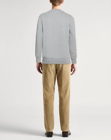 Knt Man Sweatshirt Light grey Size M Cotton, Elastane