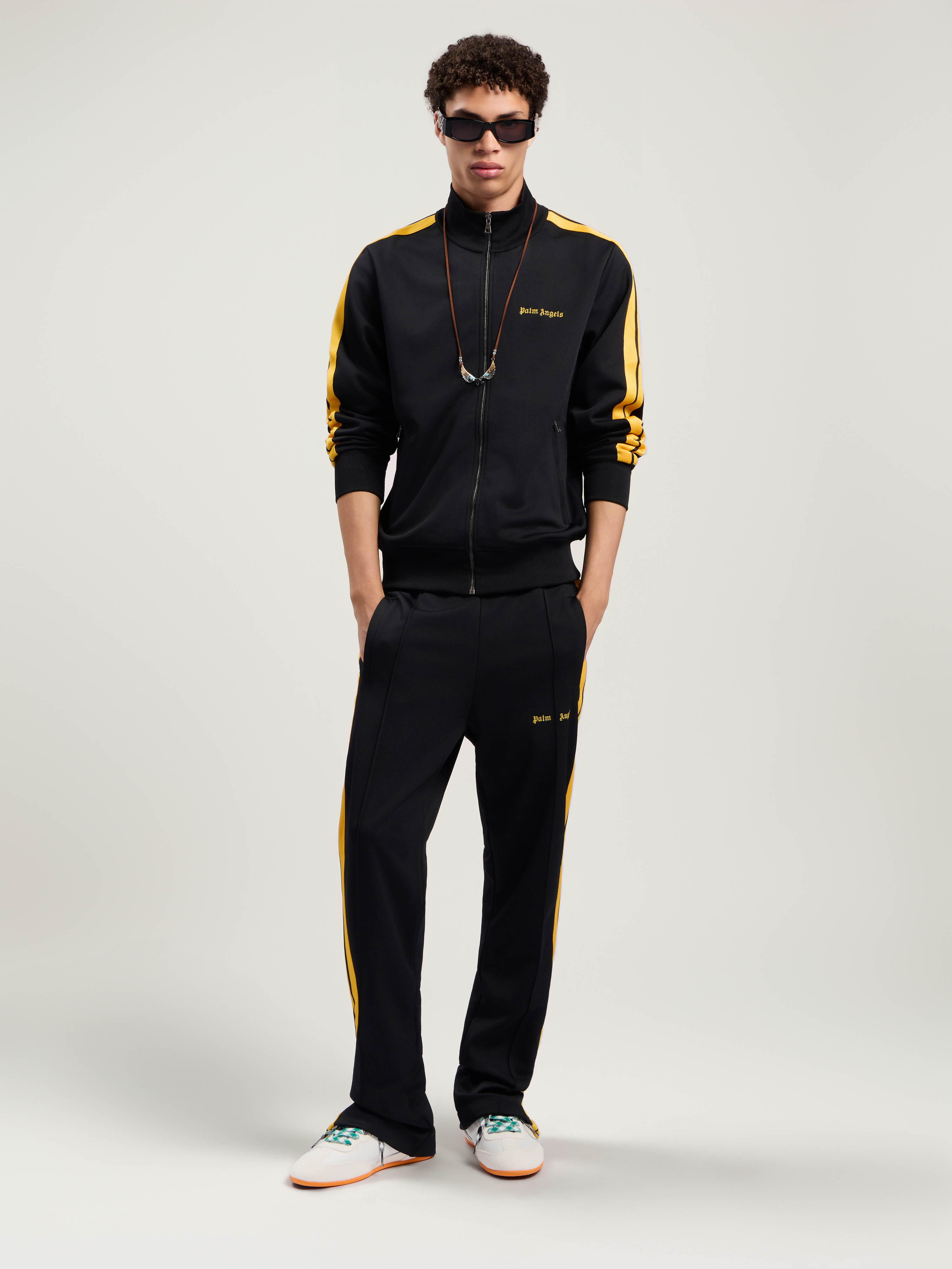 Classic Logo Track Jacket Man  Black