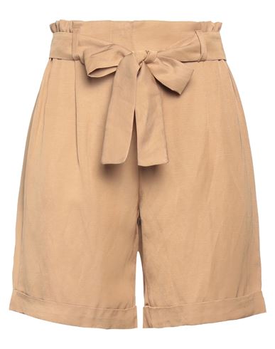 Woman Shorts & Bermuda Shorts Camel
