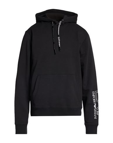 Man Sweatshirt Black Size M Organic cotton