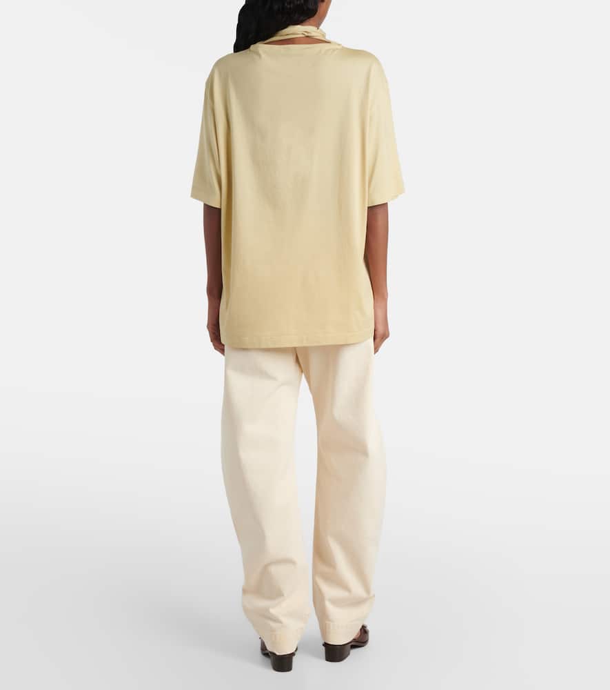 Foulard cotton jersey T-shirt