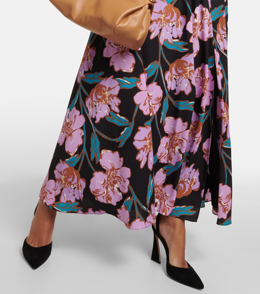 Edie floral maxi dress