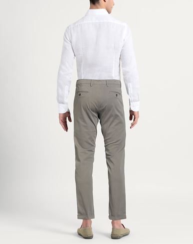Man Pants Grey Size 30 Cotton, Elastane