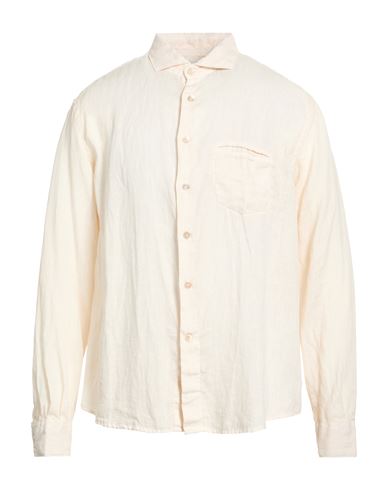 Platinum Man Shirt Cream Size 3XL Linen
