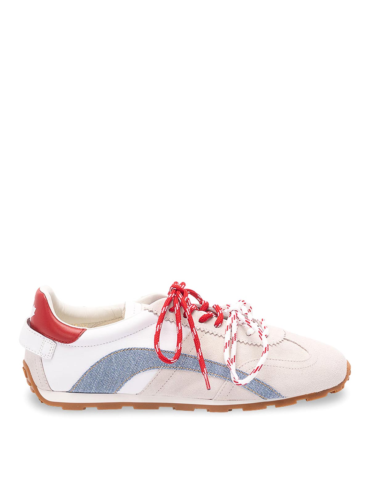 DC-642 Denim Panelled Trainers