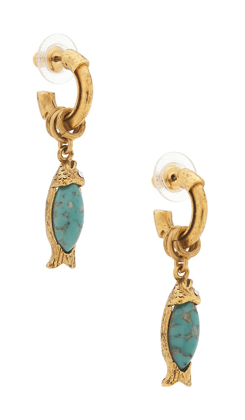 Elizabeth Cole Turiel Earrings in Tea