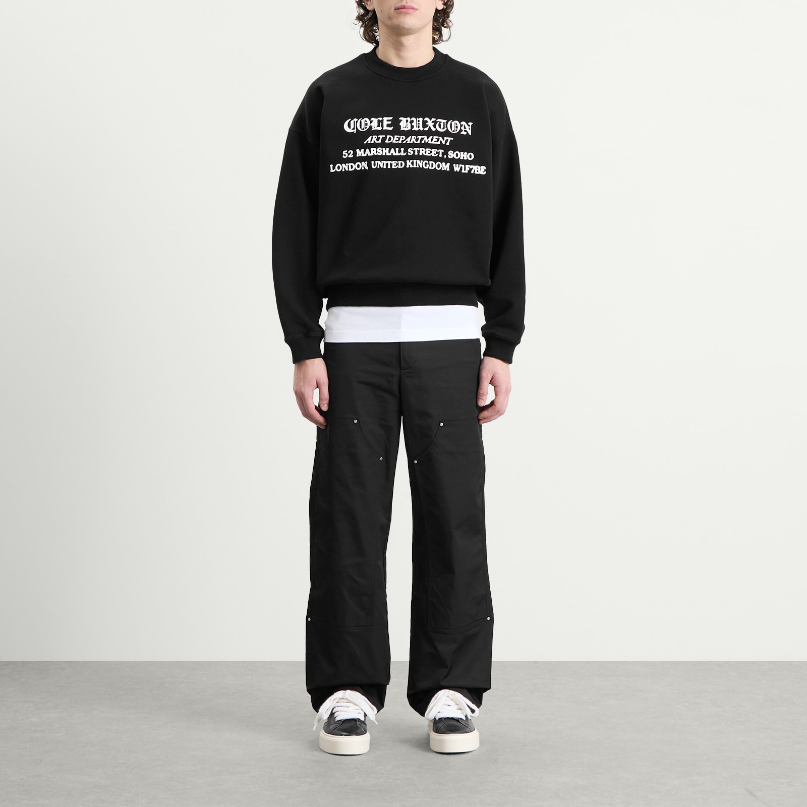 Men's Art Department Sweatshirt Black
