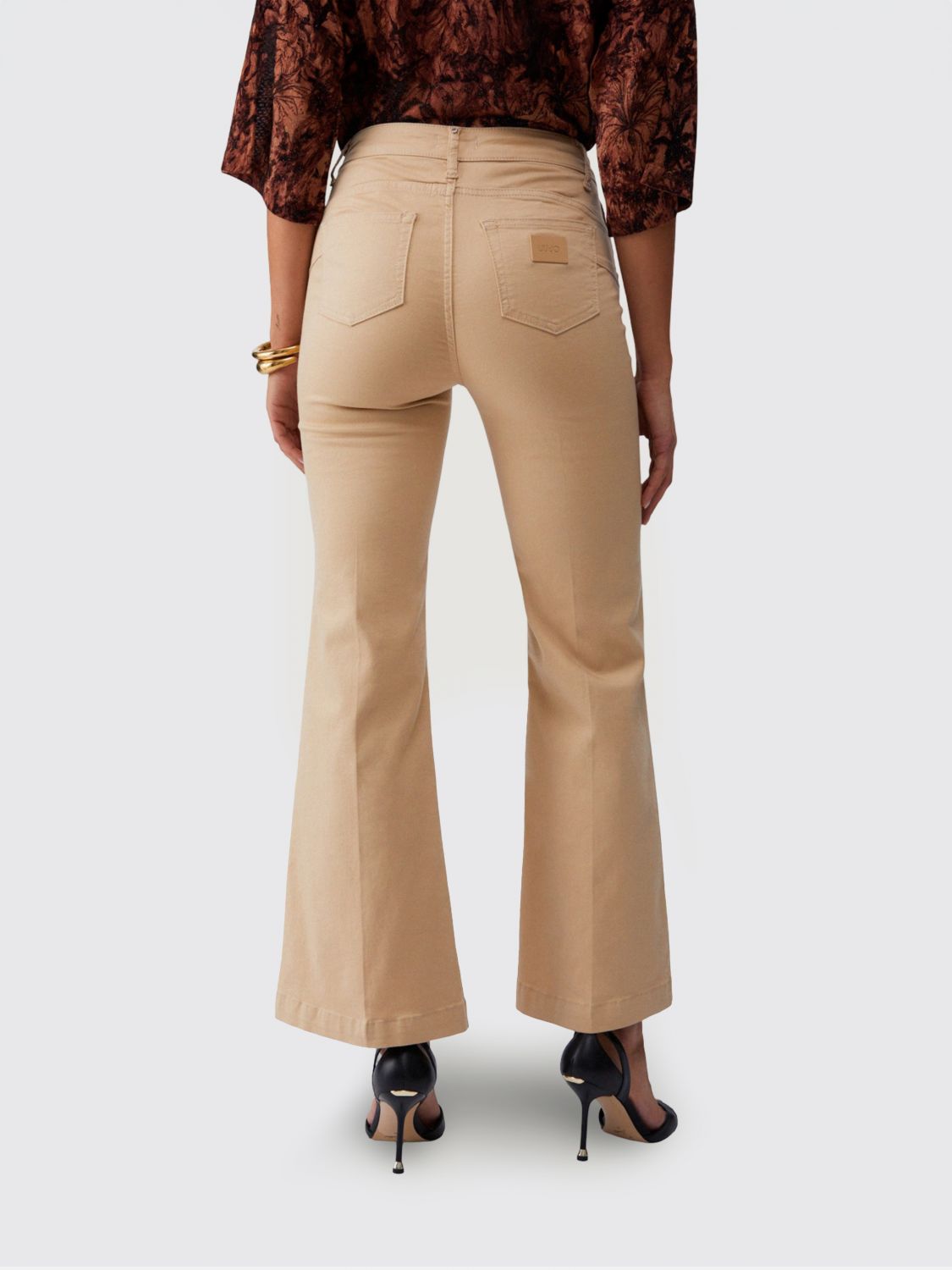 Pants Woman color Cream