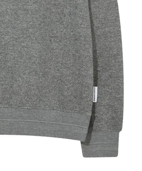 LM SMALL LOGO HALF-NECK KNITTED TS