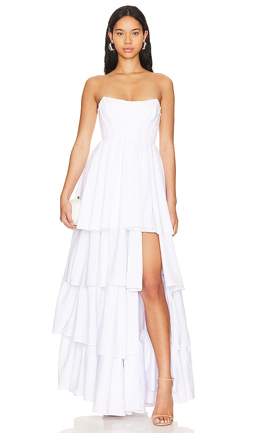 Lovers and Friends Madison Gown in White. - S also in