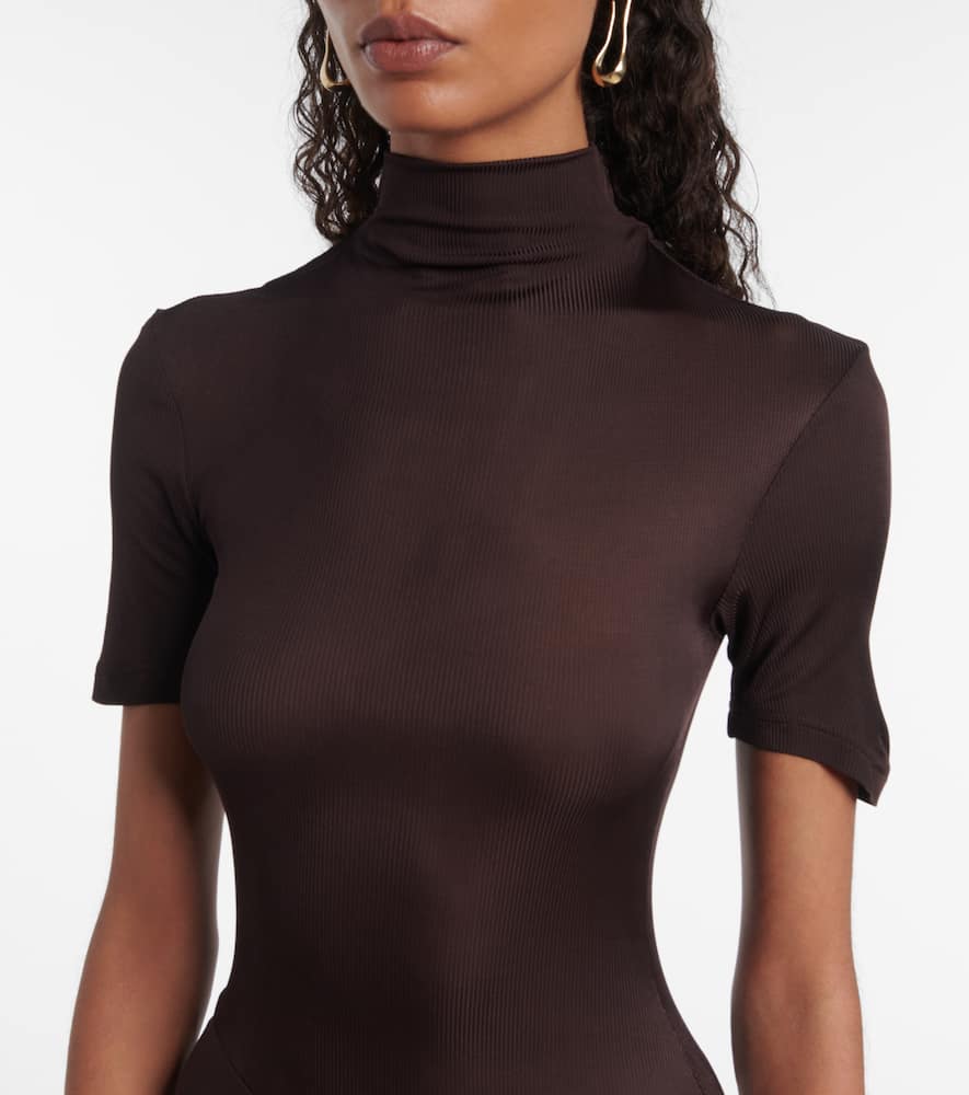 Jersey maxi dress
