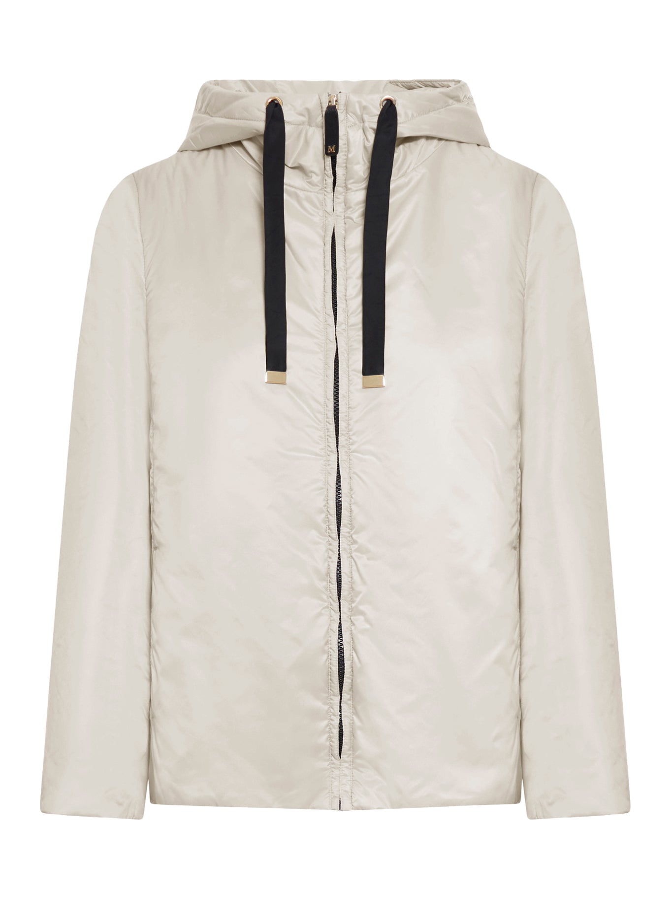PADDED JACKET WITH HOOD IN WATERPROOF CANVAS - Max Mara The Cube - Woman