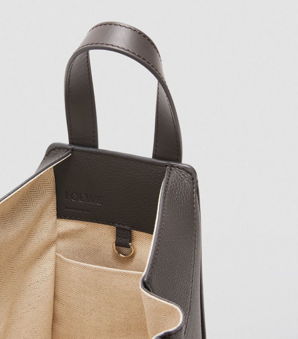 Leather Hammock Top-Handle Bag