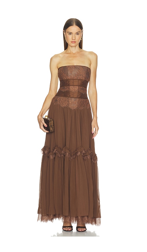 V. Chapman Sloane Dress in Pinecone. 8 also