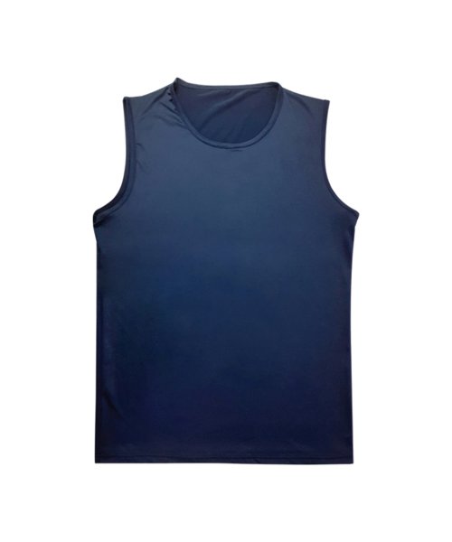 Men's Dark Solid Coolon Sports Muscle Running 