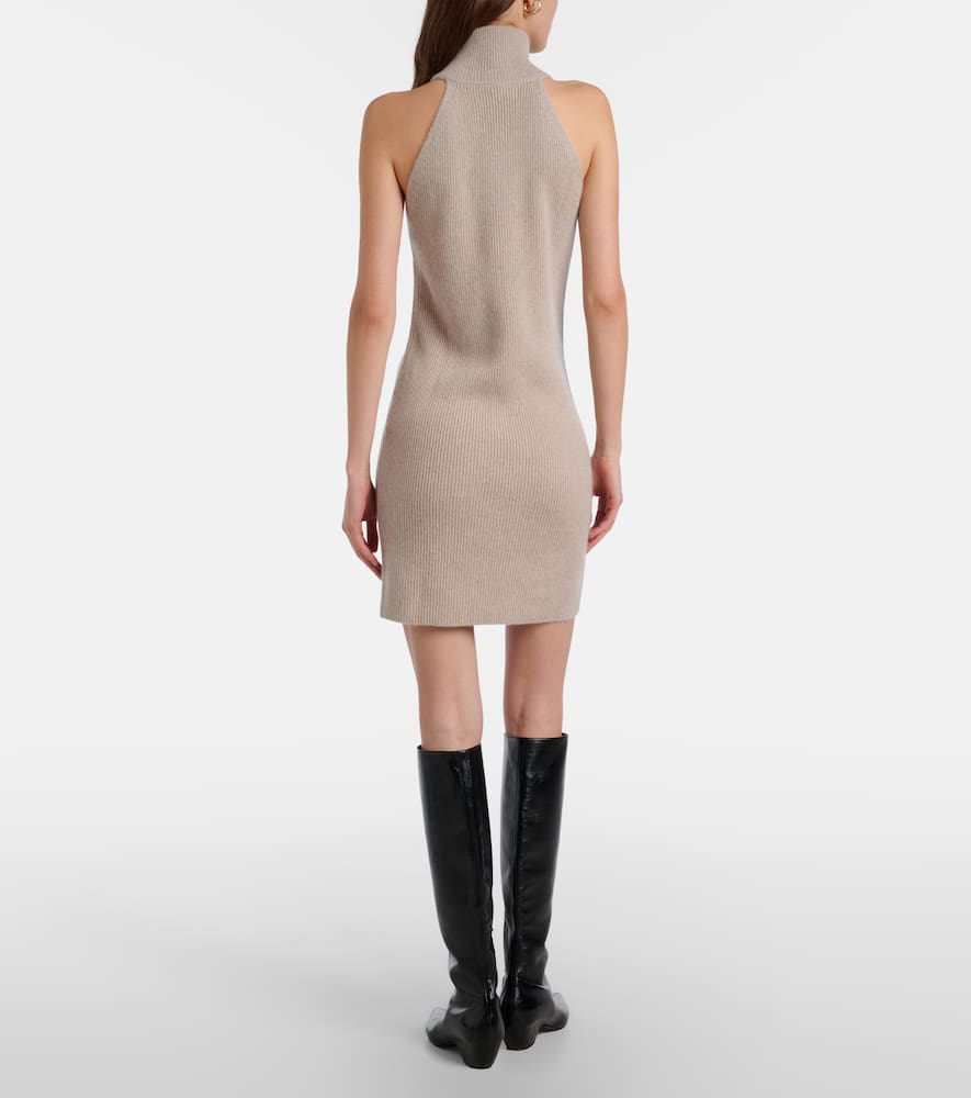 Carmen cashmere minidress