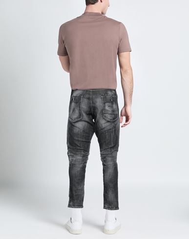 Man Denim pants Black