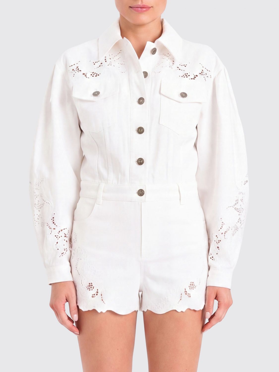 Jacket Woman color White
