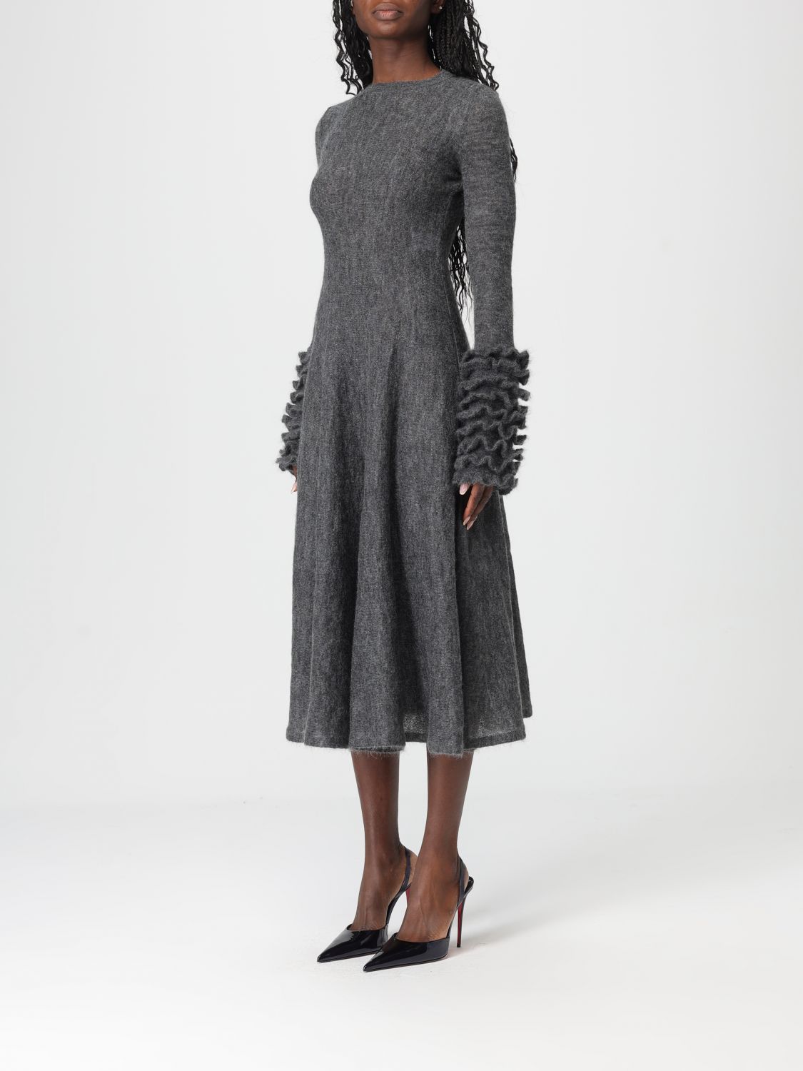 Dress ALAÏA Woman color Grey